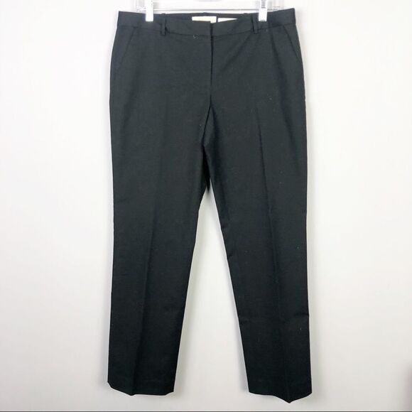 MICHAEL KORS | Black Wellesley Ankle Pants Size 10 - Picture 1 of 7